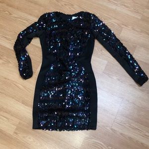Dress the Population Sequin Dress